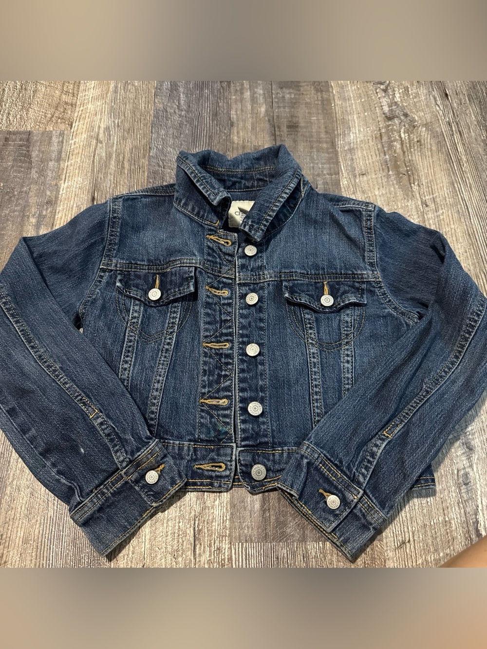 Cherokee Dark Blue Kids' Denim Jacket M 7/8